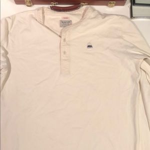 Used burton 1/4 button up long sleeve